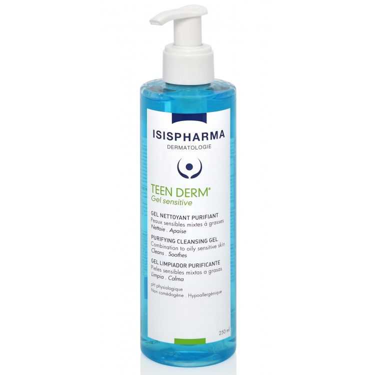 ISISPHARMA TEEN DERM GEL SENSITIVE 250 ML