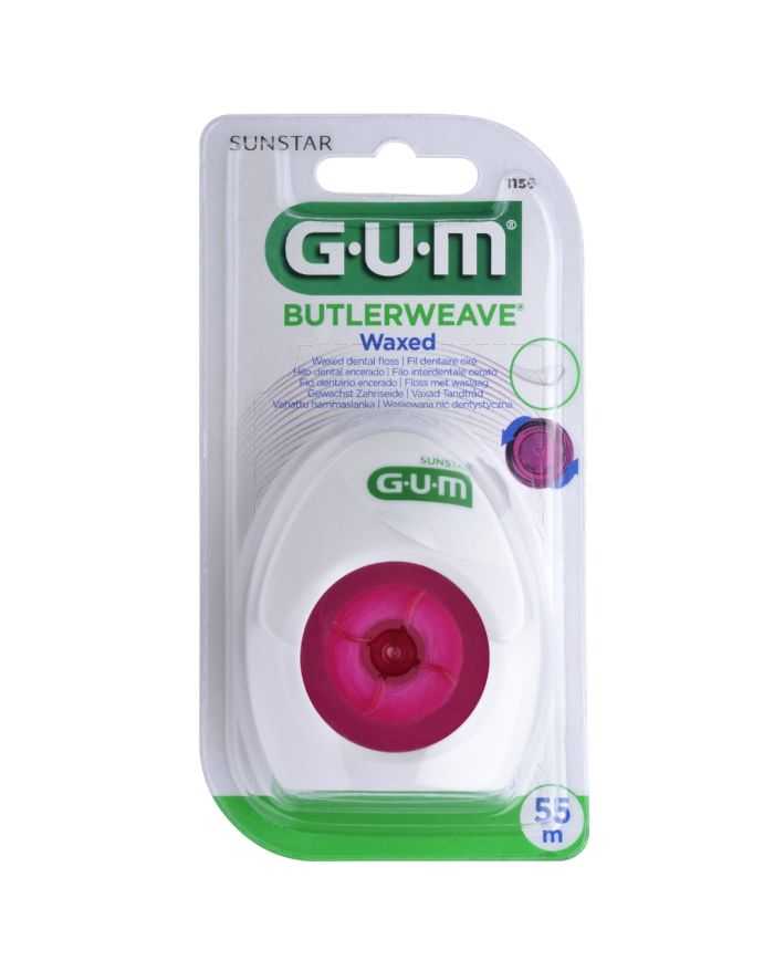 GUM FIL DENTAIRE BUTLERWEAVE CIRE LARGES ESPACES REF 1155