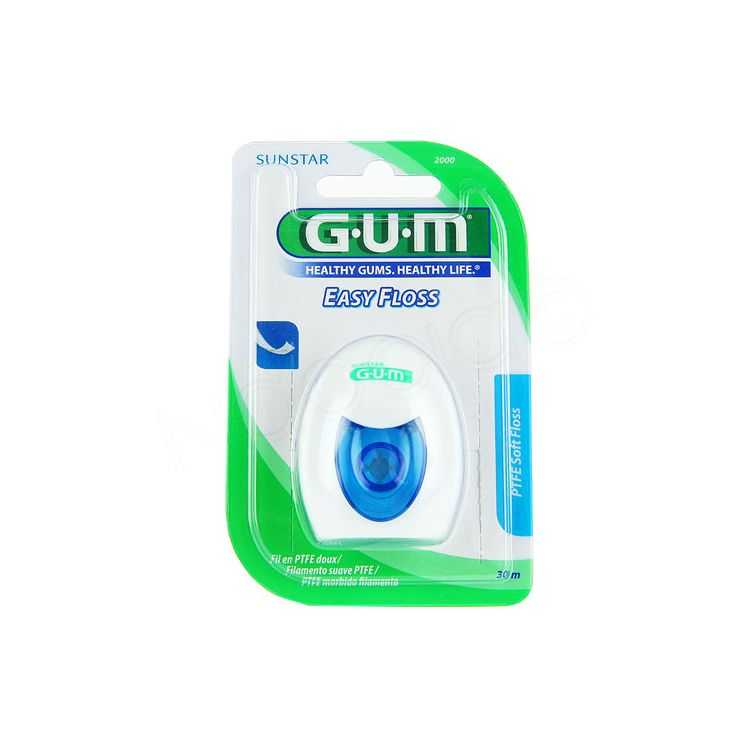 GUM EASY FLOSS FIL EN PTFE ULTRA RESISTANT ESPACE TRES ETROITS REF 2000