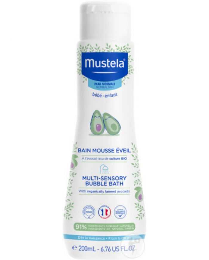 MUSTELA BAIN MOUSSE ÉVEIL 200 ML
