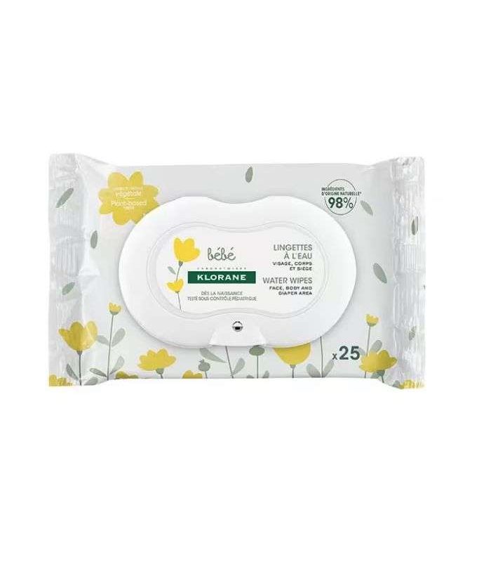 KLORANE BEBE LINGETTES NETTOYANTES DOUCES PACK DE 25