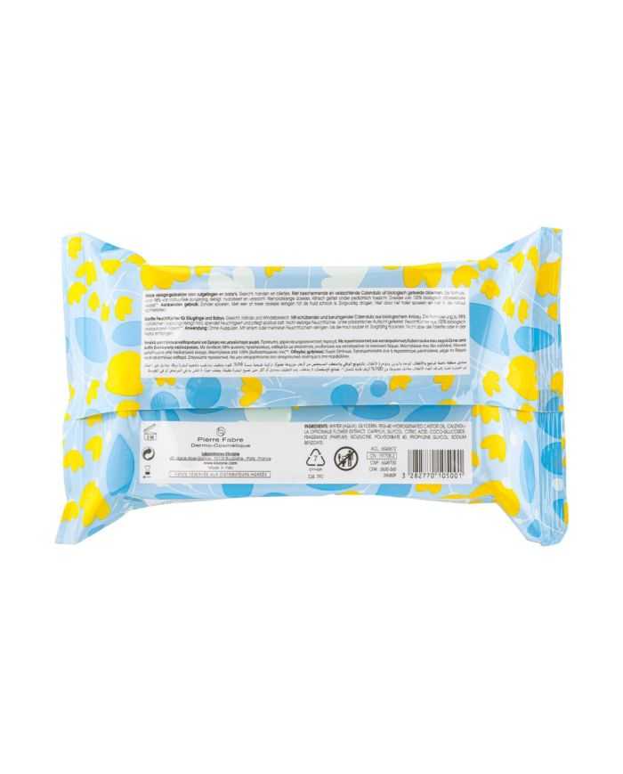 KLORANE BEBE LINGETTES NETTOYANTES POUR LE CHANGE BOITE DE 70