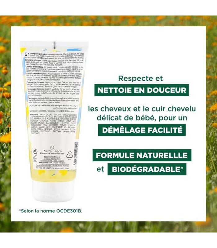 KLORANE BEBE SHAMPOING DEMELANT AU CALENDULA 200 ML