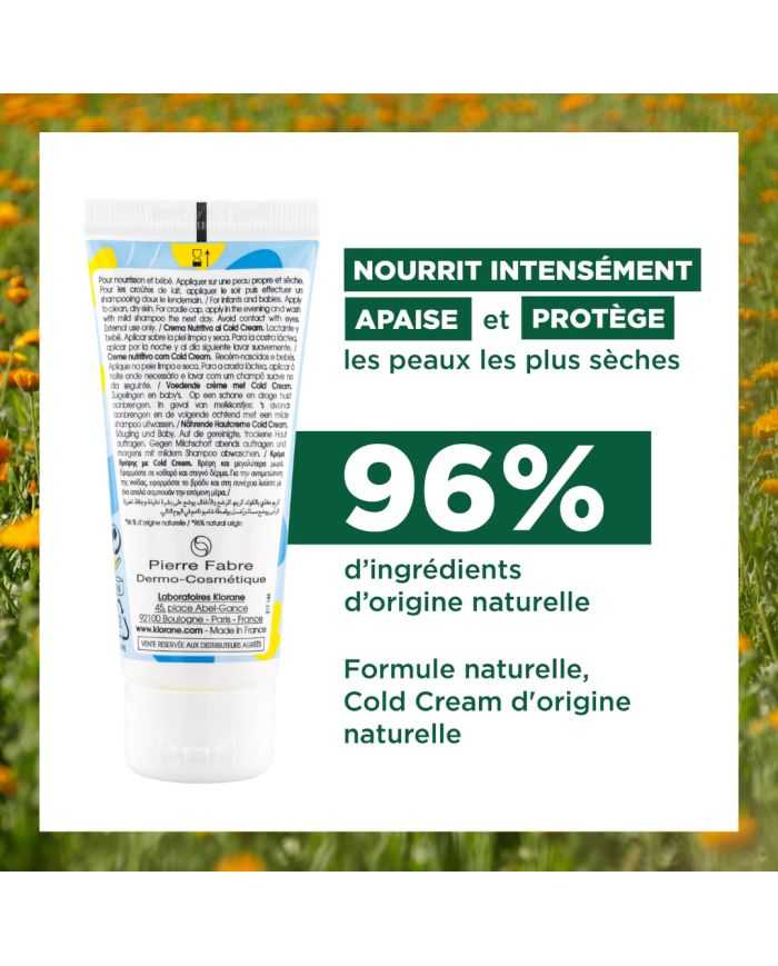 KLORANE BEBE CREME NUTRITIVE COLD CREME 40 ML