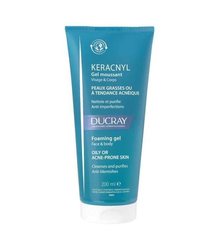 DUCRAY KERACNYL GEL MOUSSANT 200 ML