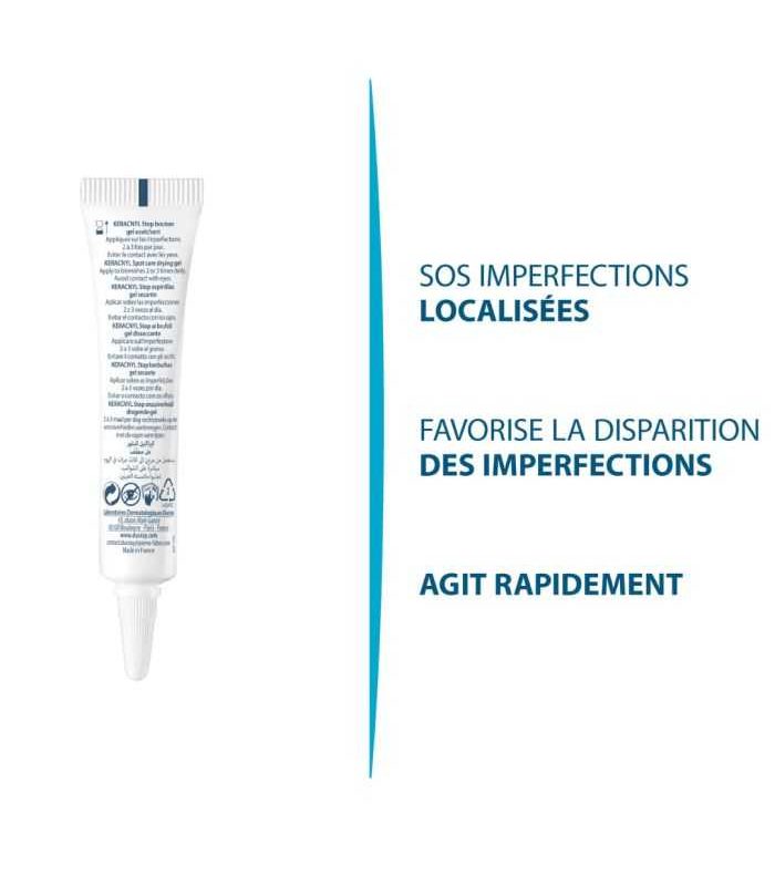 DUCRAY KERACNYL STOP BOUTONS GEL ASSECHANT 10 ML