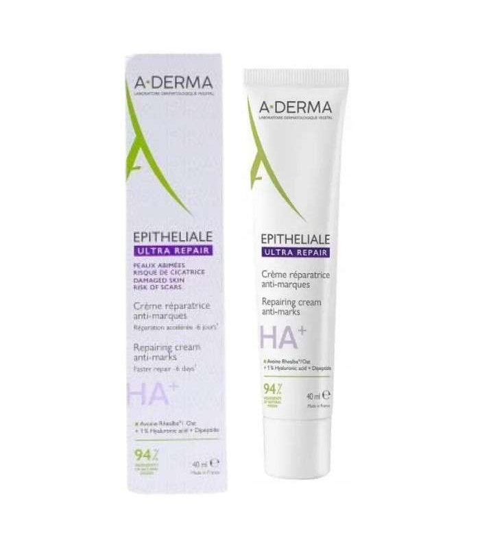 ADERMA EPITHELIALE AH ULTRA CREME REPARATRICE APAISANTE ANTI MARQUES 40 ML
