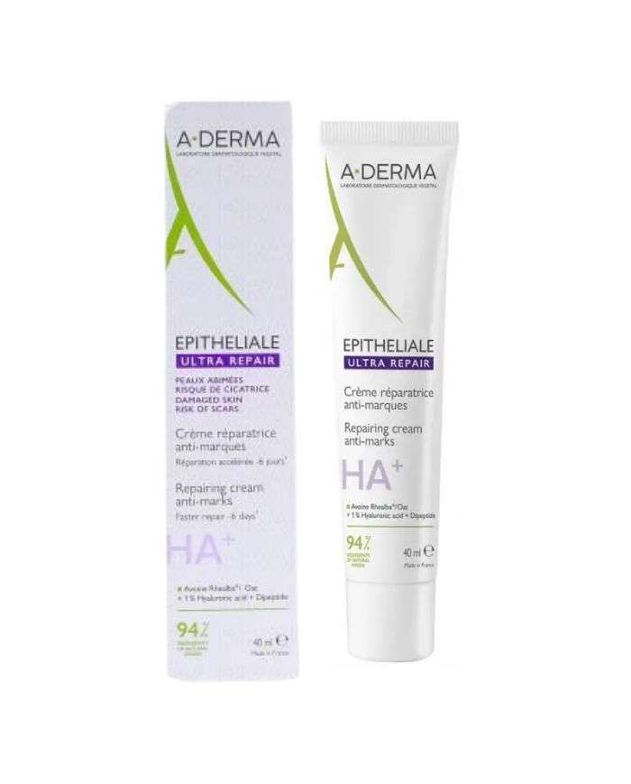 ADERMA EPITHELIALE AH ULTRA CREME REPARATRICE APAISANTE ANTI MARQUES 40 ML