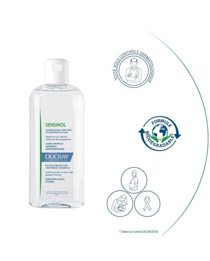 DUCRAY SENSINOL SHAMPOING TRAITANT PHYSIOPROTECTEUR 200 ML