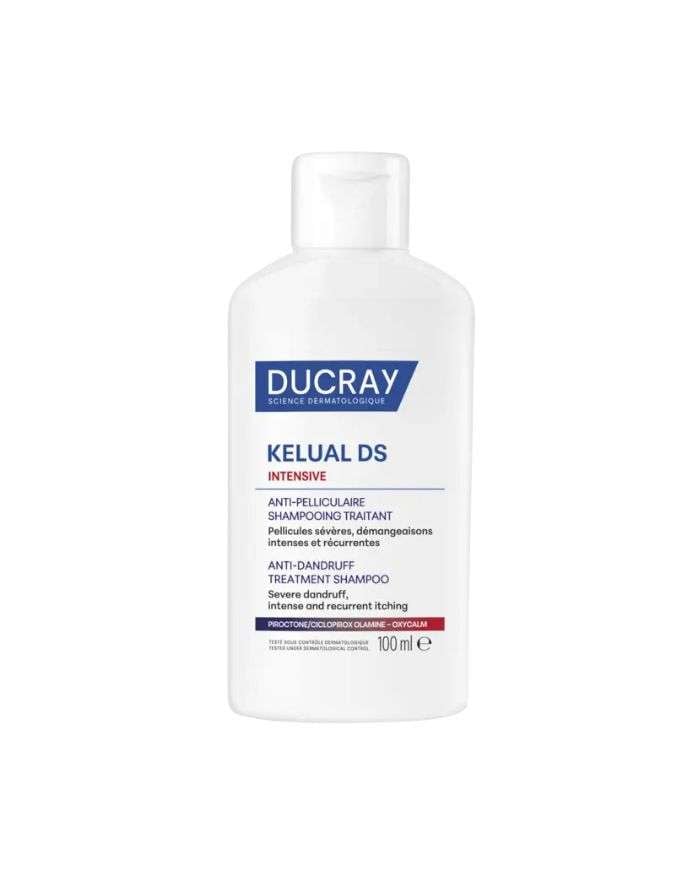 DUCRAY KELUAL DS INTENSIVE SHAMPOING TRAITANT ANTI PELLICULAIRE 100 ML