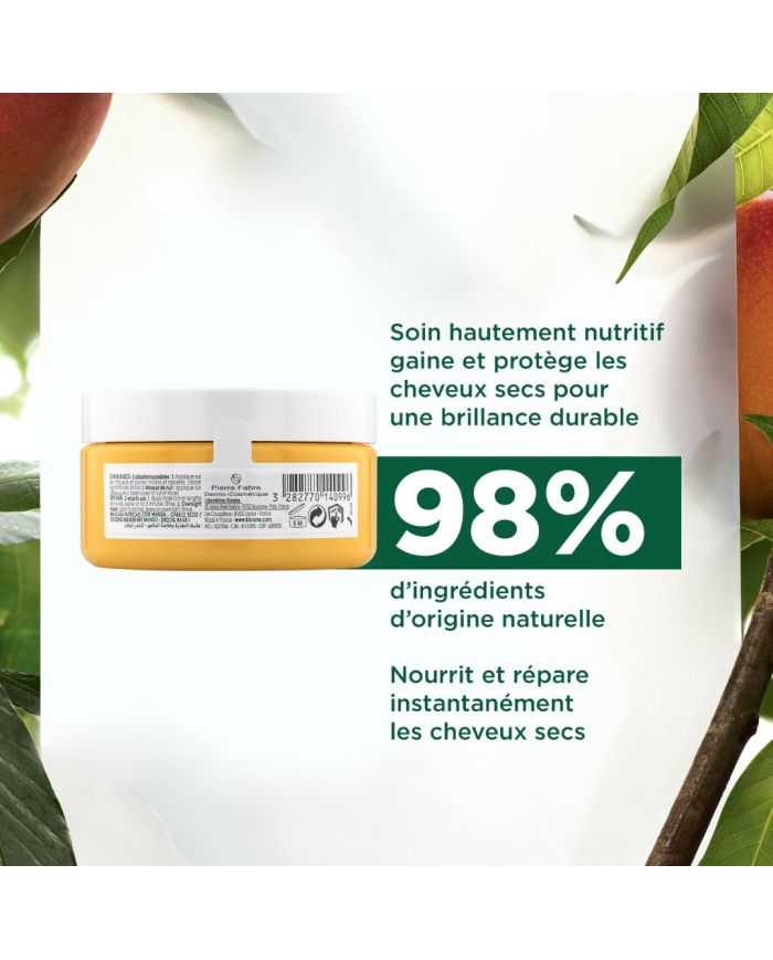KLORANE BEURRE DE MANGUE MASQUE REPARATEUR NUTRITION INTENSE 150 ML