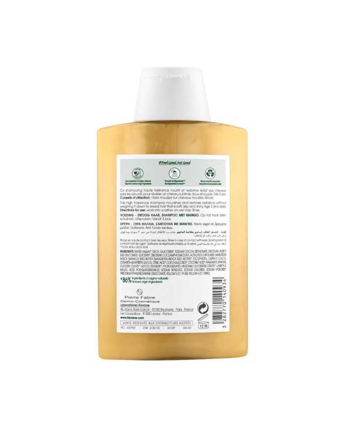 KLORANE SHAMPOOING A LA MANGUE 200 ML