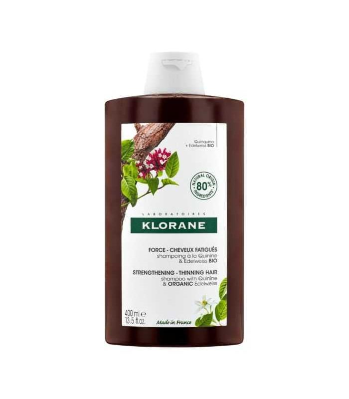 KLORANE SHAMPOING A LA QUININE EDELWISS BIO 400 ML