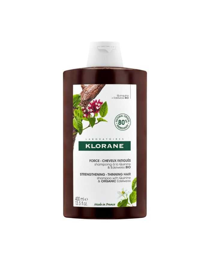 KLORANE SHAMPOING A LA QUININE EDELWISS BIO 400 ML