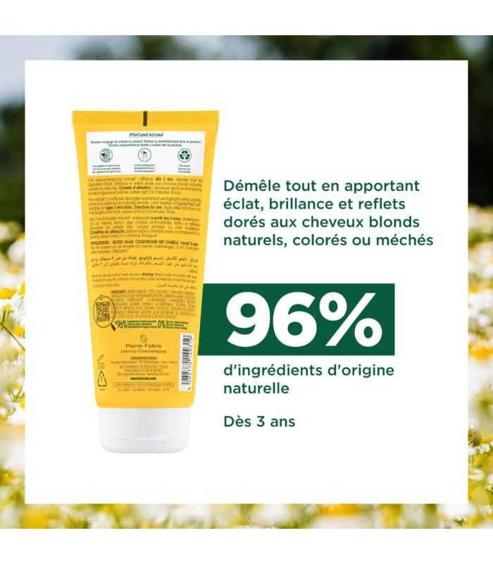 KLORANE BAUME APRES SHAMPOING A LA CAMOMILLE 200 ML