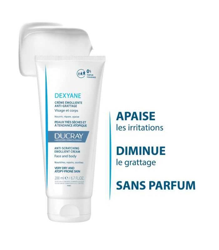 DUCRAY DEXYANE CREME EMOLLIENTE ANTI GRATTAGE 200 ML
