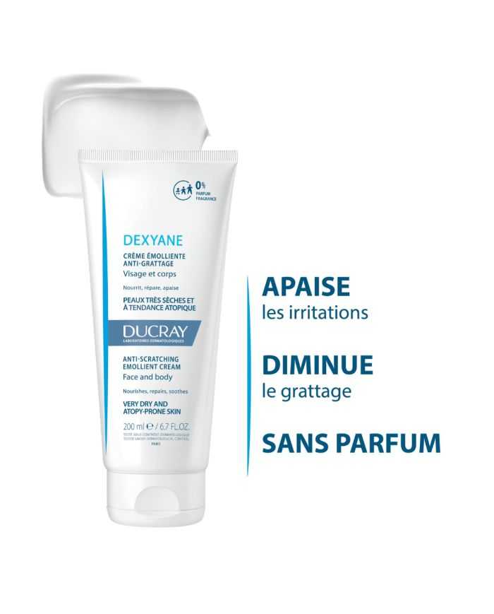 DUCRAY DEXYANE CREME EMOLLIENTE ANTI GRATTAGE 200 ML
