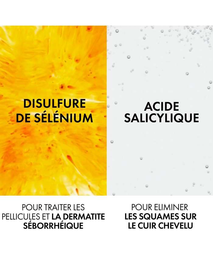 VICHY DERCOS SHAMPOOING ANTI PELLICULAIRE CHEVEUX NORMAUX A GRAS 200 ML + SHAMPOING FORMAT VOYAGE 50 ML OFFERT
