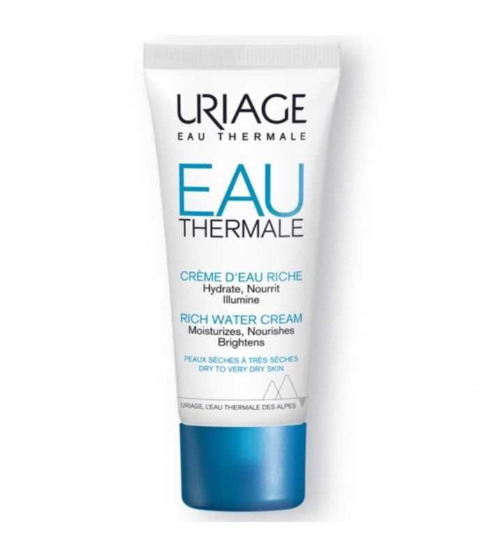 URIAGE EAU THERMALE CRÈME D’EAU RICHE CRÈME HYDRATANTE 40 ML