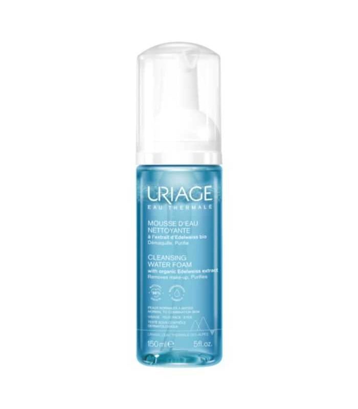 URIAGE EAU THERMALE MOUSSE D'EAU MICELLAIRE NETTOYANTE 150 ML