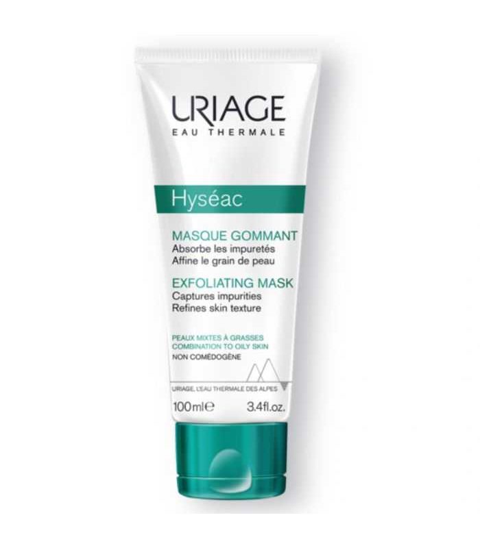 URIAGE HYSEAC MASQUE GOMMANT 100 ML ABSORBE LES IMPURETÉS LISSE LE GRAIN DE LA PEAU