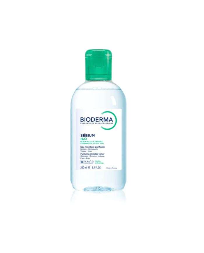 BIODERMA SEBIUM H2O SOLUTION MICELLAIRE 250 ML
