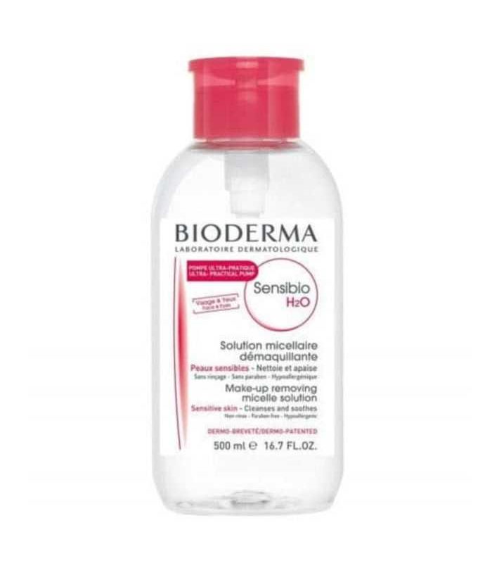 BIODERMA SENSIBIO H2O 500 ML POMPE INVERSEE