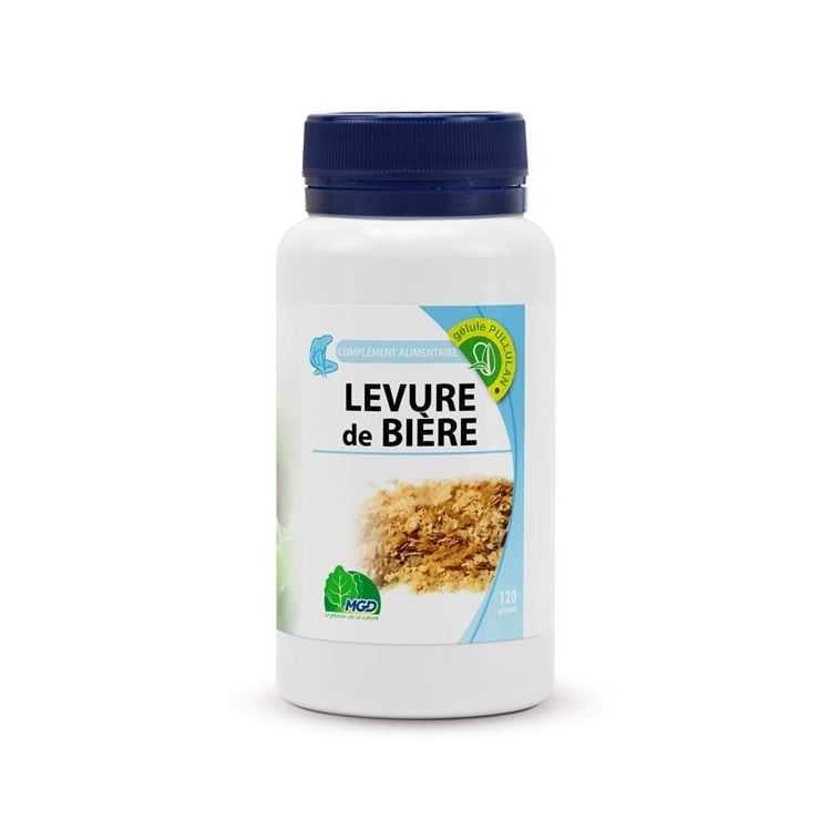 MGD LEVURE DE BIERE REVIVIFIABLE 120 GELULES