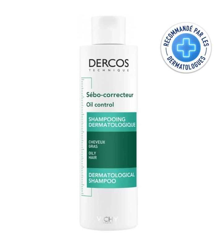 VICHY DERCOS SHAMPOING SEBO CORRECTEUR 200 ML
