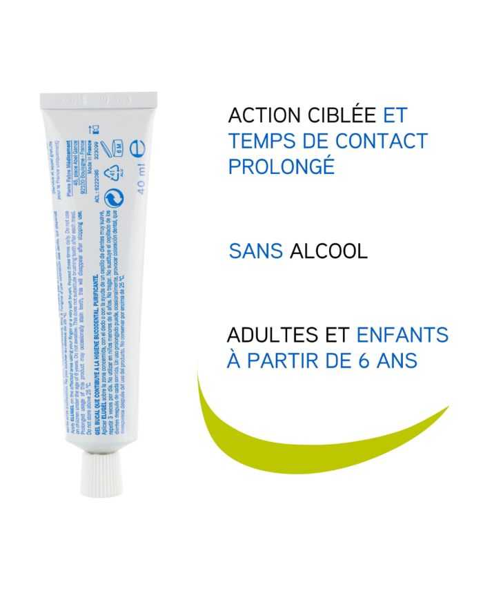 ELUGEL GEL BUCCAL PURIFIANT A LA CHLORHEXIDINE 40 ML