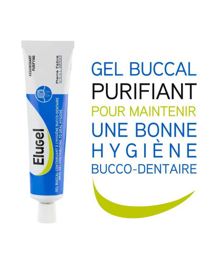 ELUGEL GEL BUCCAL PURIFIANT A LA CHLORHEXIDINE 40 ML